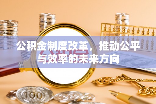柯城公积金制度改革，推动公平与效率的未来方向